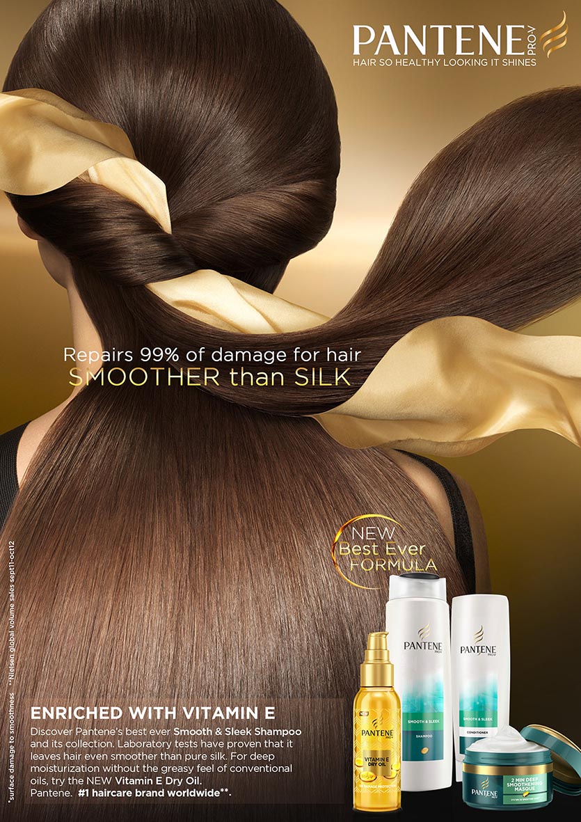 Pantene smooth and sleek discount
